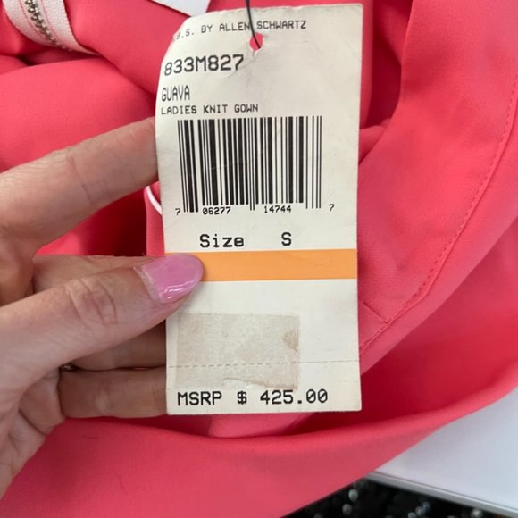 Nicole Bakti Pink Off-Shoulder Midi Dress - Picture 6 of 6